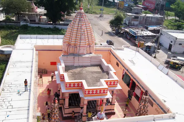 Gadkalika temple, Ujjain, a short distance from Bhartrihari Gufa (not the gufa itself)
